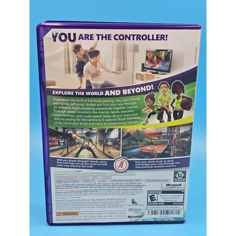 Kinect Adventures (Microsoft Xbox 360, 2012)